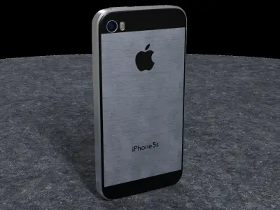 Iphone 5s Low-poly 3D model