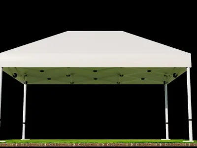 prefabricated tent 3D model