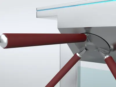 Tripod Turnstile 3D model