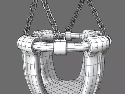  Toddler swing seat 3D model