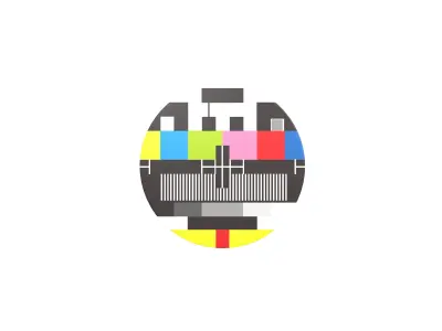 No Signal Symbol v1 001 Low-poly 3D model