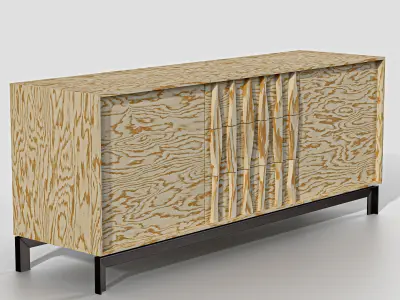Unlimited Pine Plywood - Seamless Procedural Material - SBSAR Texture