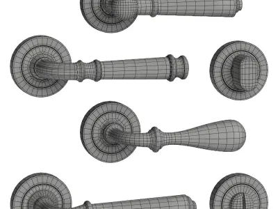 Pittella door handles 3D model