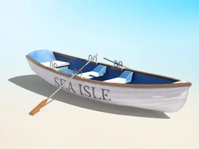 Beach Assets Collection 2 3D Model Pack