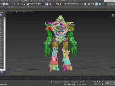 Transformer Movie 1 Megatron  High Quality 3Ds Model 3D model