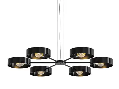 FOSSA fssa chandelier 3D model