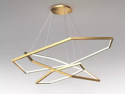 Vesanto Triple Pendant 3D model