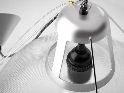 Phane industrial pendant light 3D model