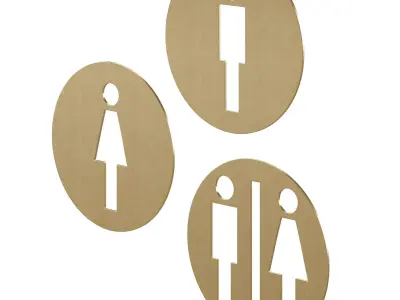 Information signs 6 3D model