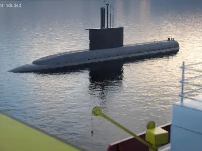  Jang Bogo-Class Military Submarine Vessel 