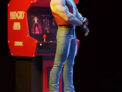 Terry Bogard by ES Monster 3D print model