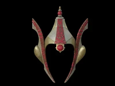 Queen Amidala Tiara 3d digital download 3D print model