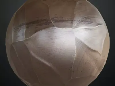 White Metal Hammered PBR Seamless Texture