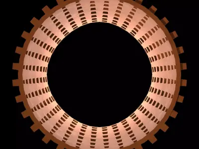 Outdoor sculpture 26O01 3D model