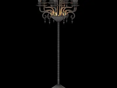 MILLE NUITS FLOOR CANDELABRA 12L 3D model