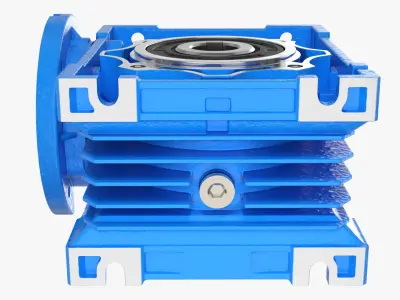  NMRV 040 Worm Gear Reducer in Cross Section 