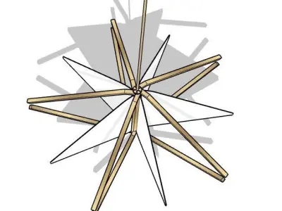 Echo 2 by Bec Brittain Light Fixture 3D model