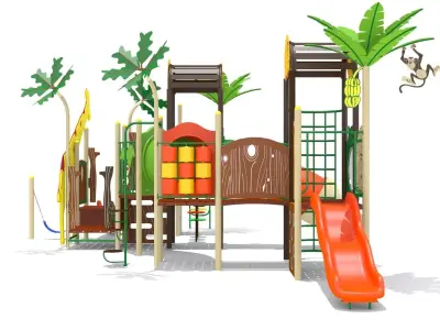 Jungle Playground 3D model