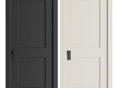 Interior doors 017 3D model