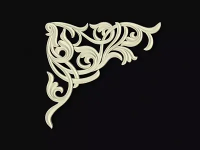 dekor ornament 3D model 107
