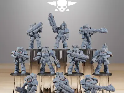 Socratis Ravagers 3D print model