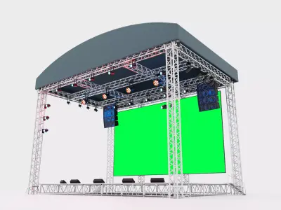 Concert Stage 05 3D model