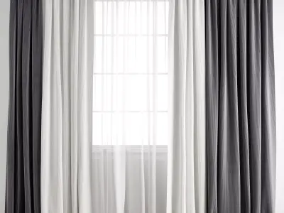 Curtain 191 3D model