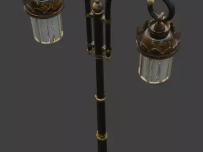 street light 3d model 3D model