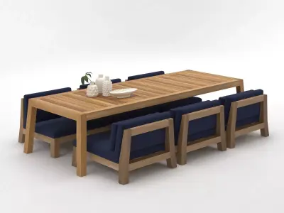 Outdoor Set 20 3D model