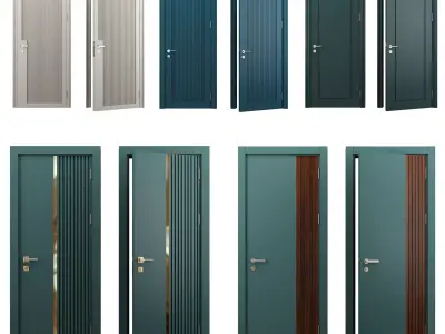 Doors collection 2 3D model