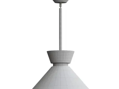 Halston 14-in Pendant 3D model