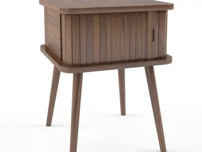 Barbier Side Table 3D model