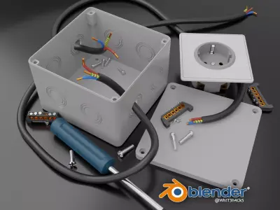 Junction Box 3D model