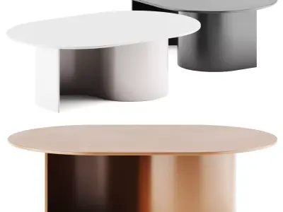 Curl Coffee Table by Movimento Club 3D model