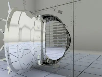 Bank Vault  3D model