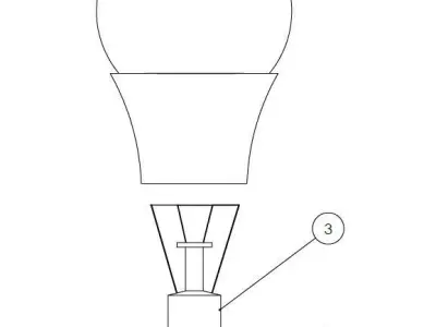 Light bulb 3D model 36