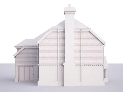British House Heatherlea P6 3D model