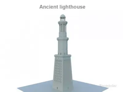LightHouse ancient 3D model