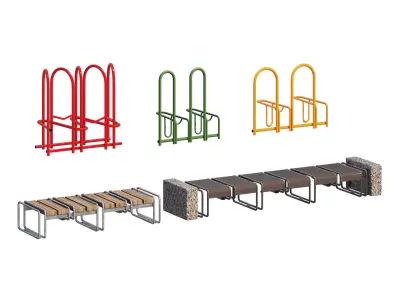 Basic elegance rack 3D model