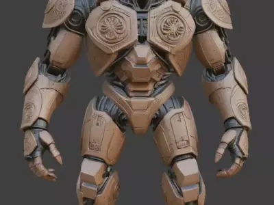 Ancient Tech Sentinel 3D model