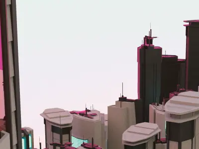 SCIFI Architectural Pack 3D model