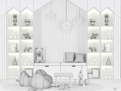 Childrens-playroom 3D model