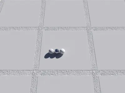 Ultra realistic Big Floor Tiles Scan 3D model