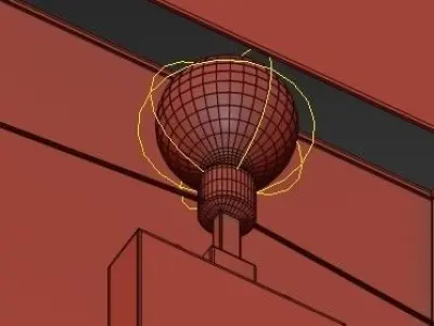 Graham Floor Lamp Arteriors 3D model