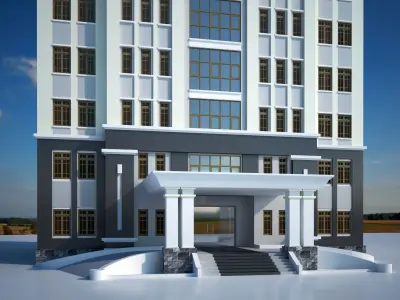 Office house 8 3D model
