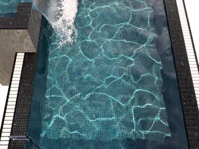 SWIMMING POOL NO43 A 3D model