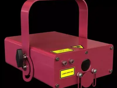 Electronic Laser Aperture 3D model