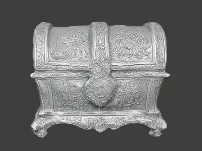 Treasure Chest - Nautic 3D print model