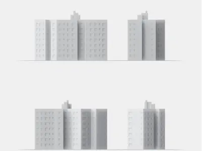 3D Print miniature building RB-US-NY-038 3D print model