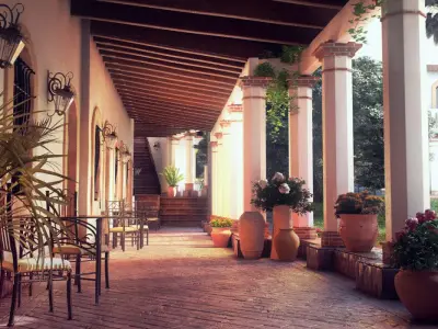 Scene 01 Archexteriors vol 22 3D model